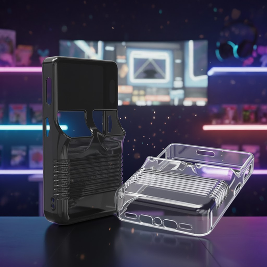 Carcasa Transparente R36S: Protección Cristalina sin Ocultar su Estilo Retro