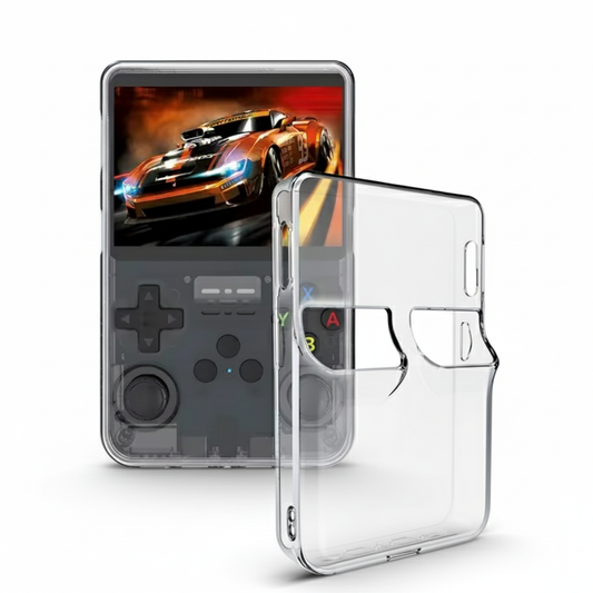 Carcasa Transparente R36S: Protección Cristalina sin Ocultar su Estilo Retro